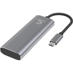 Comsol CMU34 interface hub USB 3.2 Gen 1 (3.1 Gen 1) Type-C 5000 Mbit/s Grey