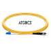 ATGBICS LC-ST OS2 Fibre Patch Cable Singlemode Simplex Yellow 2m