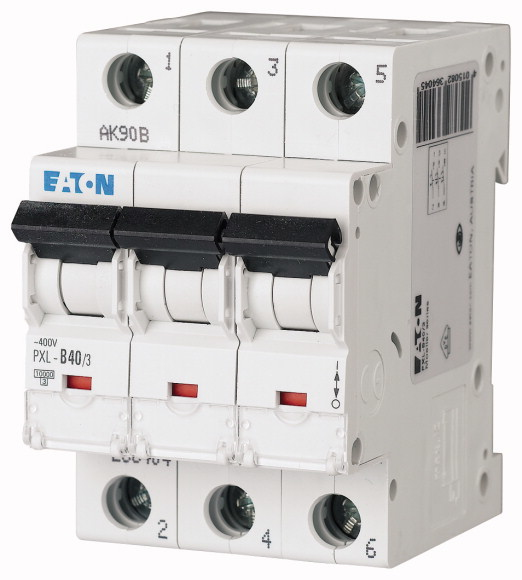 Eaton PXL-B40/3 circuit breaker Miniature circuit breaker