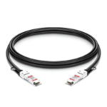 Fortinet FN-CABLE-QSFP28-1 InfiniBand/fibre optic cable 1 m DAC Black