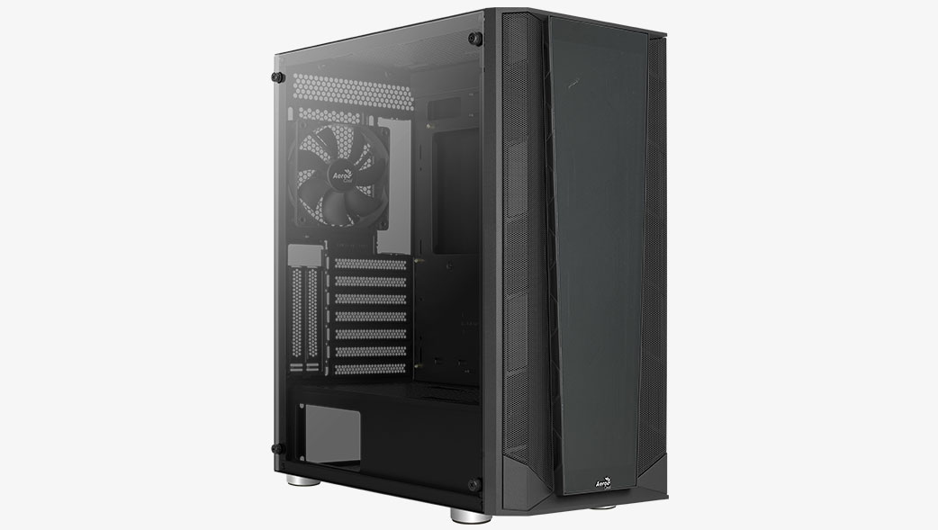 Image of Aerocool Prism-G-BK-v1 Midi Tower Black