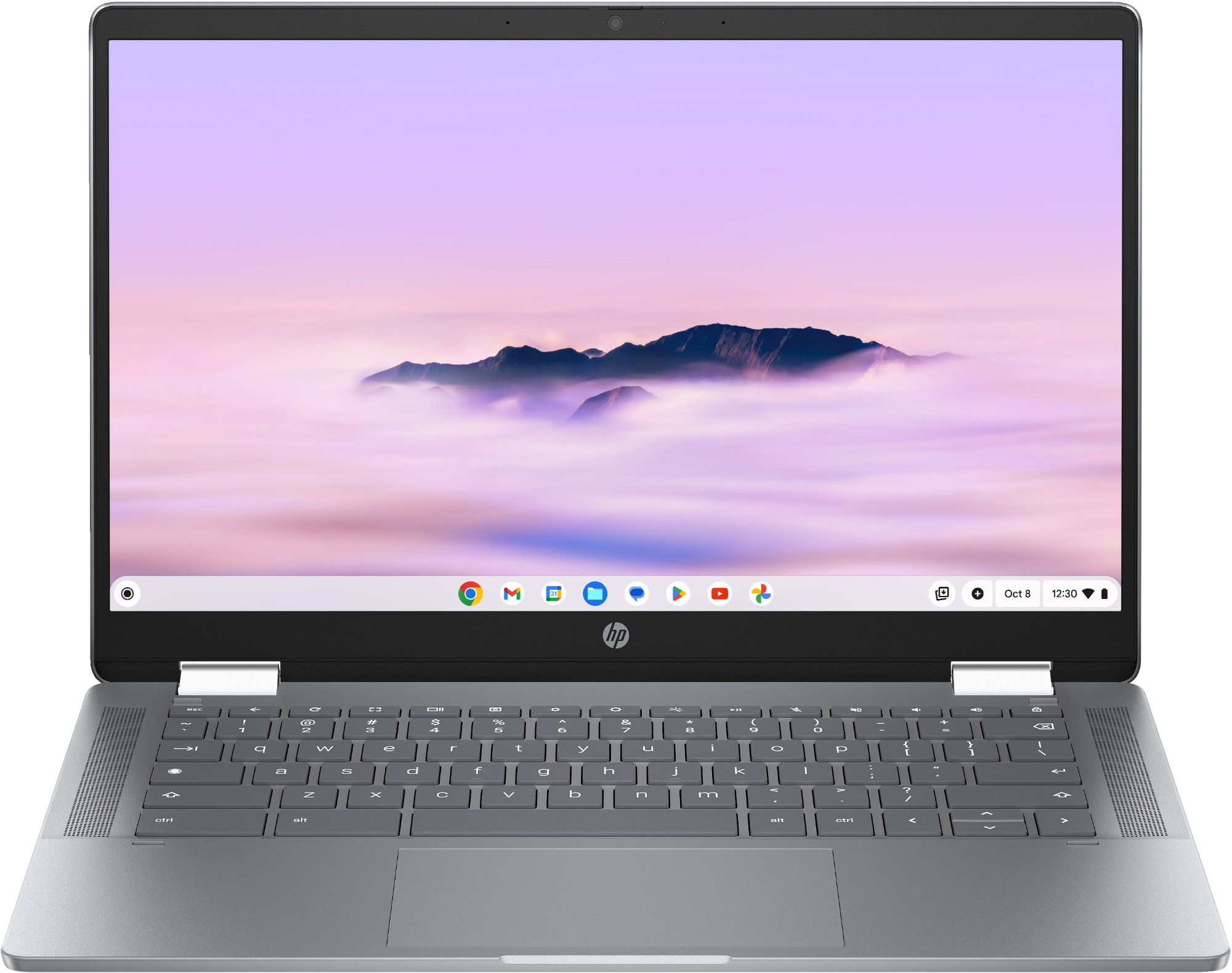 HP Chromebook x360 14b-cd0003na Intel® Core™ i3 i3-N305 35.6 cm (14") Touchscreen Full HD 8 GB LPDDR5-SDRAM 128 GB UFS Wi-Fi 6 (802.11ax) ChromeOS Silver