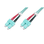 Digitus DK-2522-02/3 InfiniBand en Glasvezelkabel 2 m SC I-VH Aqua-kleur