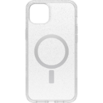 OtterBox Symmetry Series for MagSafe for iPhone 15 Plus, Stardust (Clear Glitter)