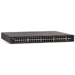Cisco SG250-50P Managed L2/L3 Gigabit Ethernet (10/100/1000) Power over Ethernet (PoE) 1U Black