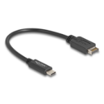 DeLOCK USB 10 Gbps Cable USB Type-E Key A 20 pin male to USB Type-C male 25 cm