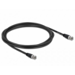 DeLOCK 80082 coaxial cable 2 m BNC Black