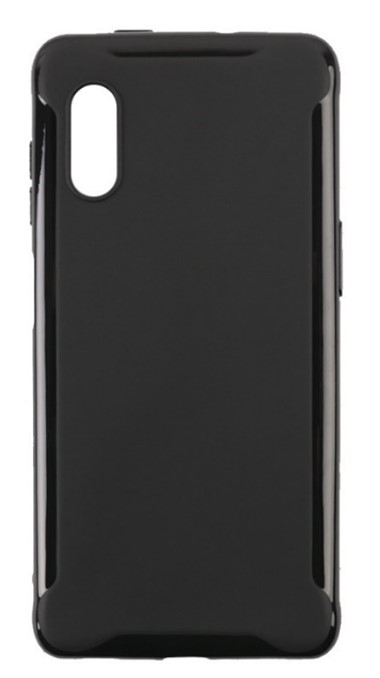 JLC Samsung XCover Pro Black Silicone Gloss Edge - Black