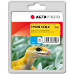 AgfaPhoto APET336CD inktcartridge 1 stuk(s) Compatibel Cyaan
