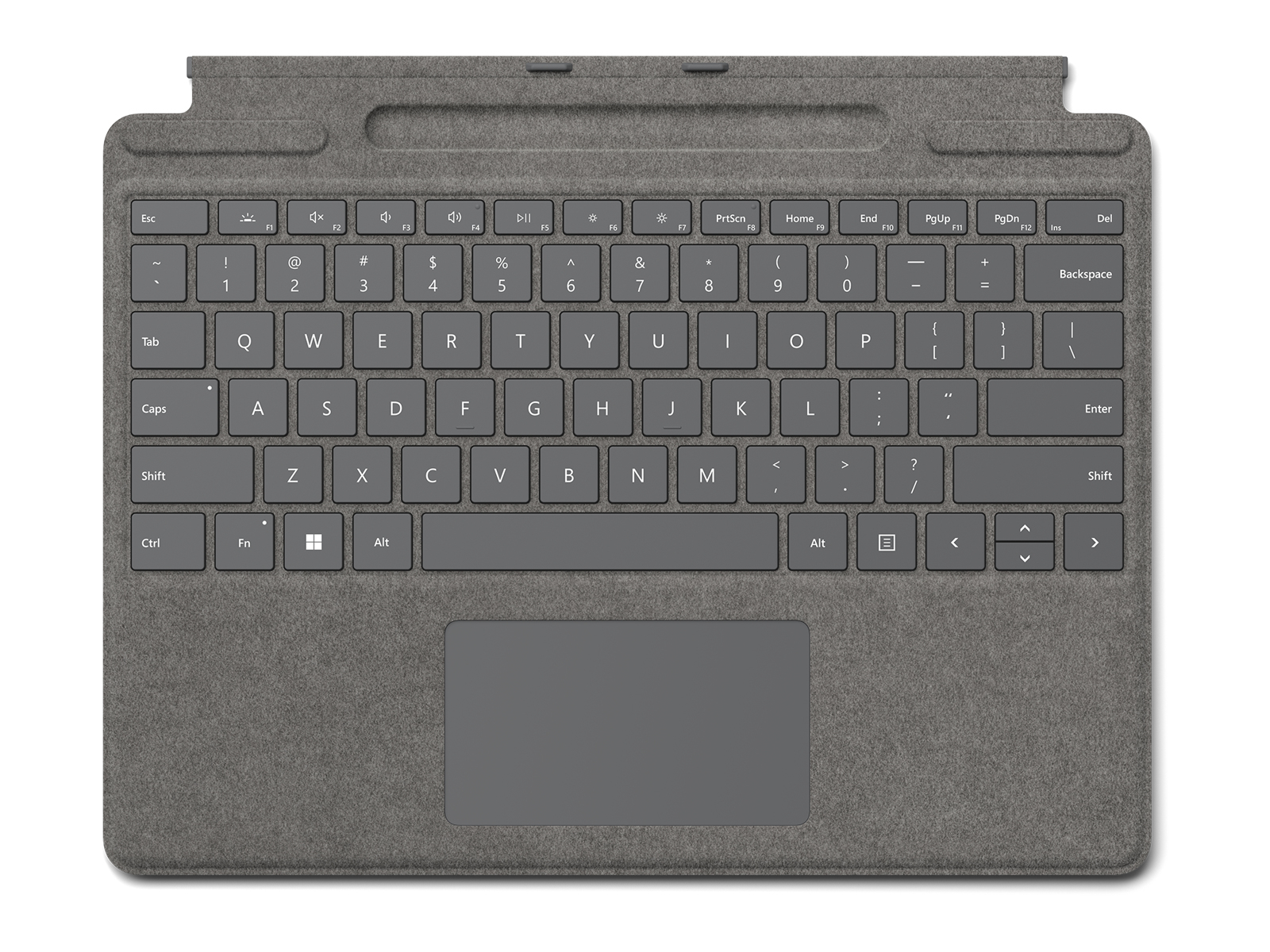 Image of Microsoft Surface Pro Signature Keyboard Platinum Microsoft Cover...
