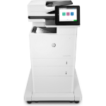 HP LaserJet Enterprise MFP M635fht, Print, copy, scan, fax, Front-facing USB printing; Scan to email/PDF; Two-sided printing; 150-sheet ADF; Strong Security -