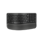Logitech Wave Keys keyboard Universal RF Wireless + Bluetooth QWERTY English Graphite