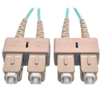 Tripp Lite N806-01M InfiniBand/fibre optic cable 39.4" (1 m) 2x SC Beige, Turquoise
