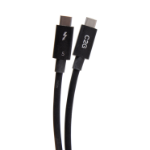 C2G 3.3ft (1m) ThunderboltTM 5 USB-C® Cable (80Gbps)