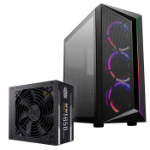 Cooler Master CMP 510 + MWE Bronze V2 230V 650W Midi Tower Black