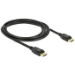 DeLOCK 2m Displayport 1.2a Black