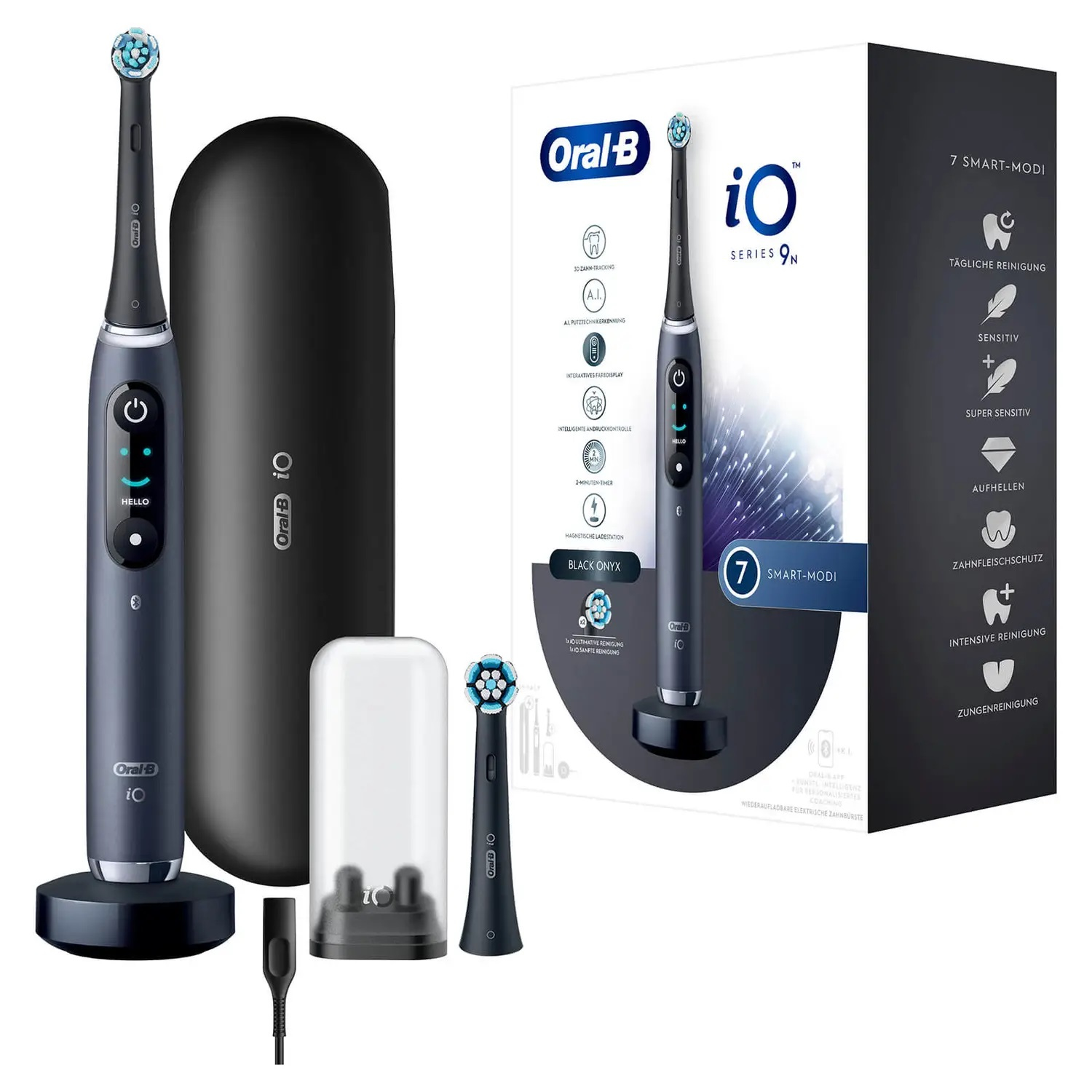 Image of Oral-B iO Series 9N - Adult - Vibrating toothbrush - Daily care -...