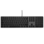 LMP 18244 keyboard Office USB QWERTZ German Grey