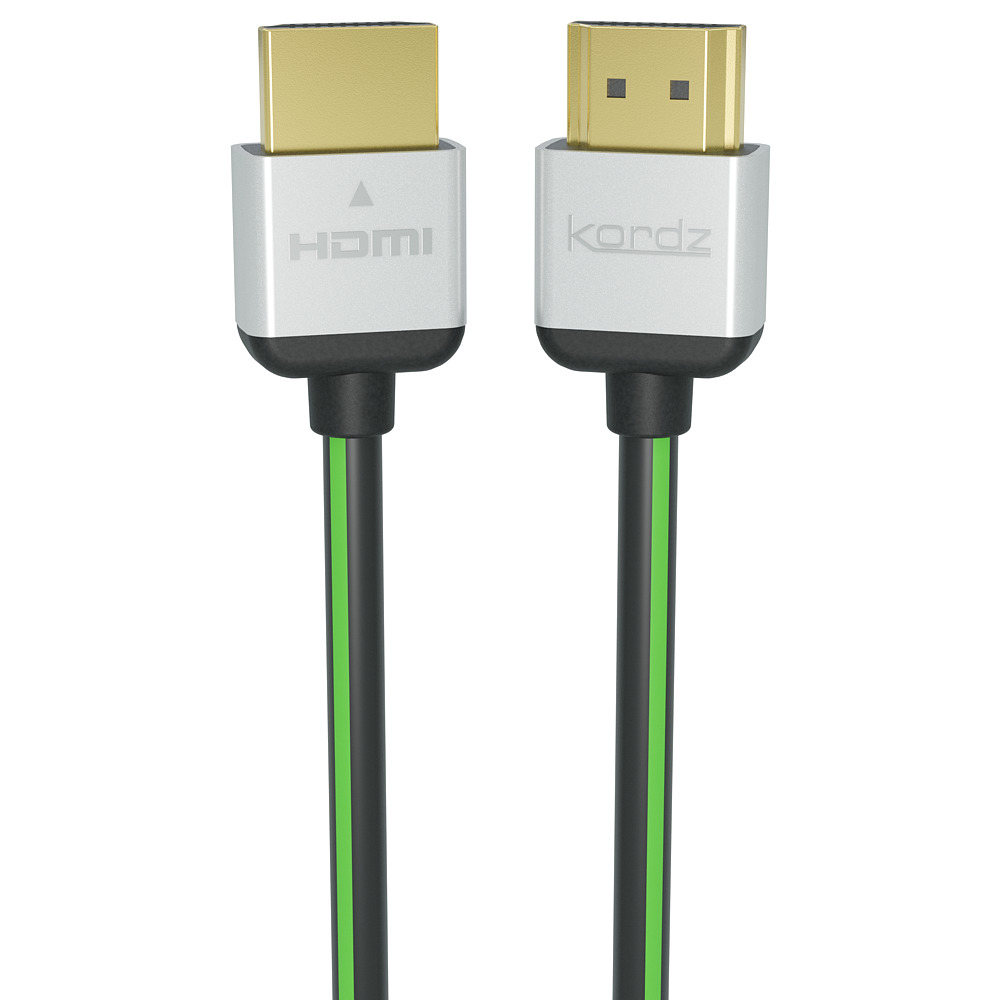 Kordz EVO-HD0300R HDMI cable 3 m HDMI Type A (Standard) Black. Green
