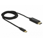 DeLOCK 84904 video cable adapter 1 m USB Type-C HDMI Black