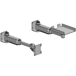Ergonomic Solutions 2x Wallmounted 400mm