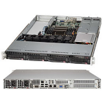 Supermicro SC815TQ-R706WB Rack Black 750 W