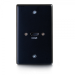 C2G 39878 wall plate/switch cover Black