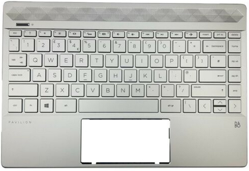 HP L37857-031 laptop spare part Housing base + keyboard