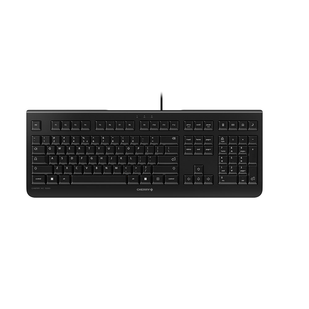 Image of CHERRY KC 1000 keyboard USB QWERTY US English Black