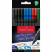 Faber-Castell Grip Finepen fijnschrijver Fijn Zwart, Blauw, Groen, Rood 10 stuk(s)