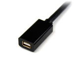 StarTech.com MDPEXT6 DisplayPort-kabel 1,8 m mini DisplayPort Svart