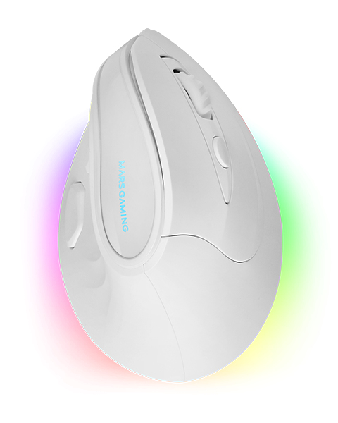 Mars Gaming MMSKW mouse Right-hand RF Wireless + Bluetooth Optical 840