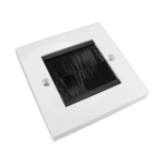 Cables Direct UT-732BK cable organizer Wall Black, White 1 pc(s)