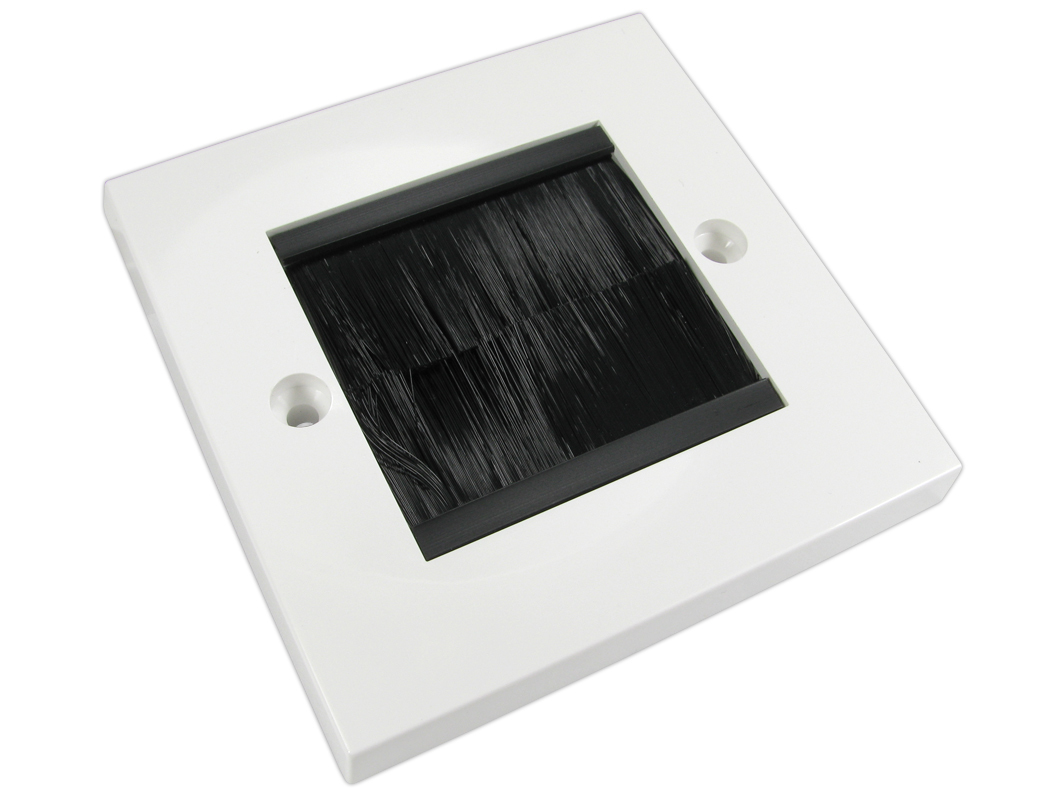 Cables Direct UT-732BK cable organizer Wall Black. White 1 pc(s)