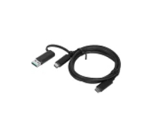 Image of Lenovo 4X90U90618 USB cable 1 m USB 3.2 Gen 1 (3.1 Gen 1) USB...