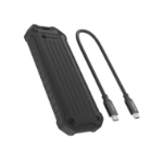 ICY BOX M.2 NVMe/SATA SSD Enclosure Shock and dust proof