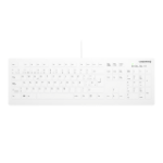 CHERRY AK-C8112 keyboard Medical USB QWERTY Spanish White