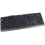HP 672647-L33 keyboard USB QWERTY US International Black