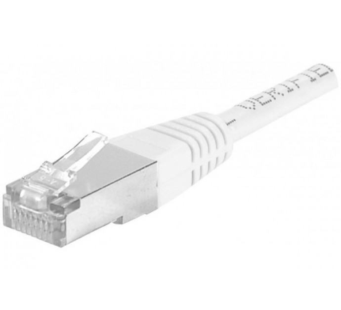 EXC 859577 networking cable White 0.5 m Cat6a F/UTP (FTP)