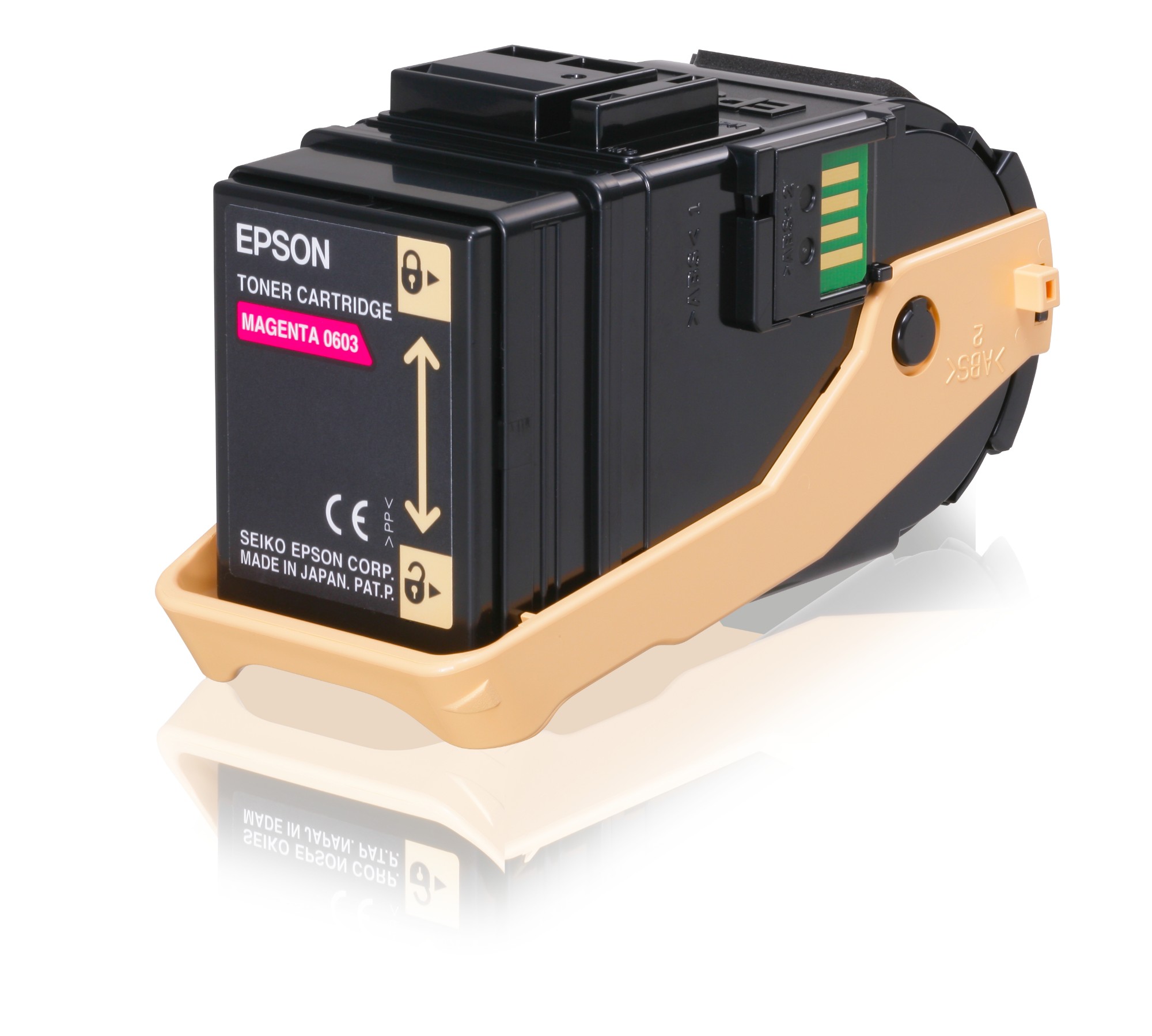 Epson C13S050603/0603 Toner cartridge magenta, 7.5K pages for Epson Aculaser C 9300 N