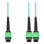 AddOn Networks MFP7E20-N005-AO InfiniBand/fibre optic cable 5 m MPO 2x MPO MMF Aqua colour, Green