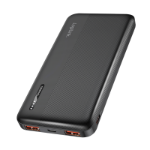 LogiLink Mobile Power Bank, LiPo, 10.000 mAh, PD 20W & QC 3.0, black