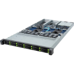 GIGABYTE R183-SF1-AAJ1 Intel C741 LGA 4677 (Socket E) Rack (1U) Zwart, Staal