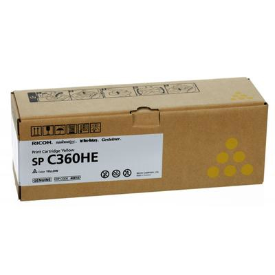Image of Ricoh 408187/SPC360HE Toner-kit yellow high-capacity, 5K pages...