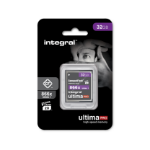 Integral 32GB COMPACT FLASH MEMORY CARD CF UDMA 7 VPG-20 UP TO R-130 W-45 866X