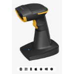 Inateck BCST-54 Handheld bar code reader 1D/2D CMOS Black, Yellow