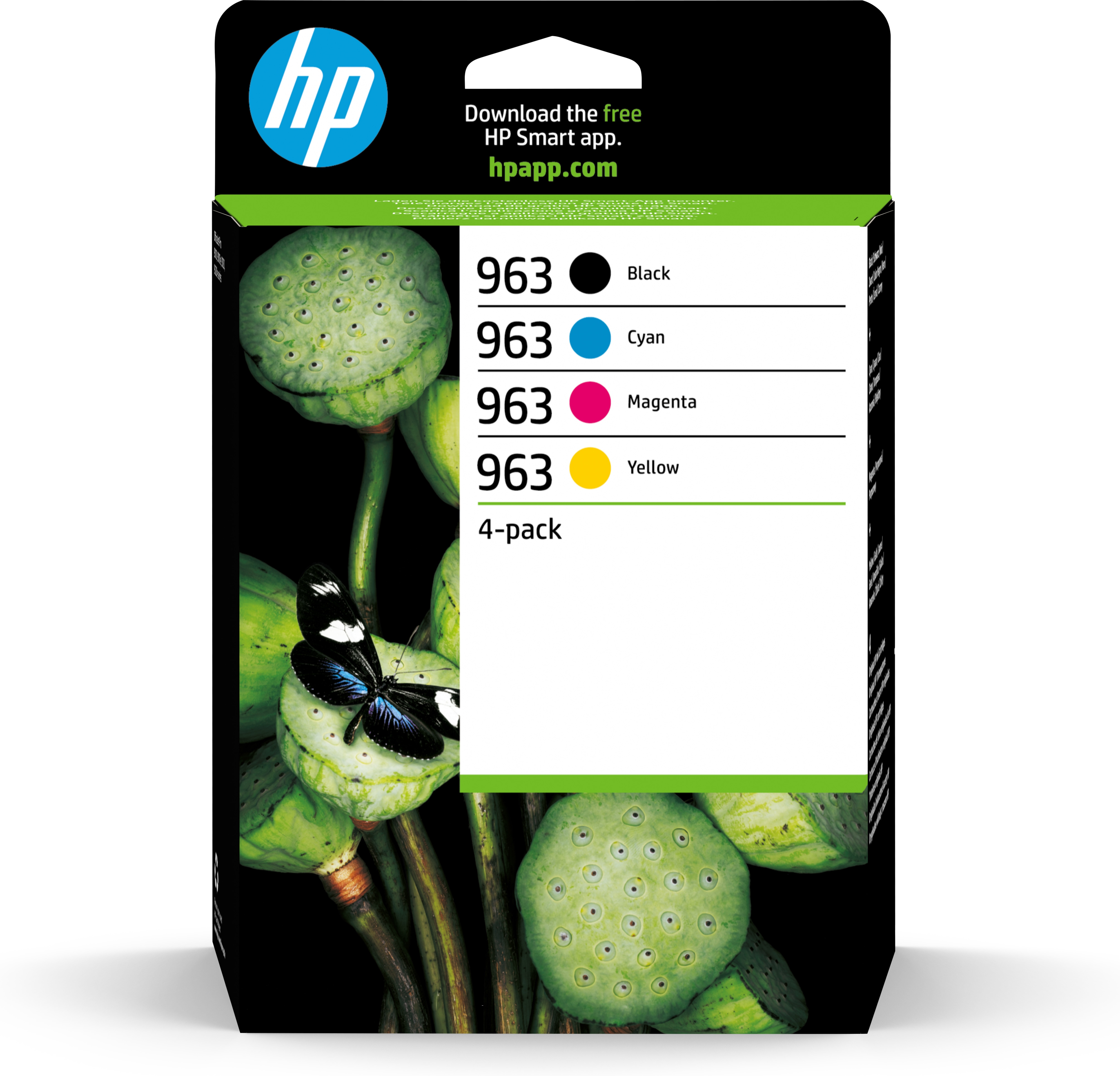 Image of HP 6ZC70AE/963 Ink cartridge multi pack Bk,C,M,Y 24,09ml +...
