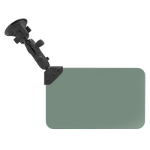 RAM Mounts Twist-Lock Suction Cup Mount with Swivel Socket Arm & Sun Visor