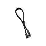 Cablemod CM-CAB-RSAT-N30KK-R SATA cable 0.3 m Black