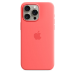 Apple iPhone 15 Pro Max Silicone Case with MagSafe - Pink